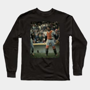 Thurman Munson in New York Yankees Long Sleeve T-Shirt